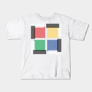 Nobody’s afraid of green, red, yellow and blue Kids T-Shirt